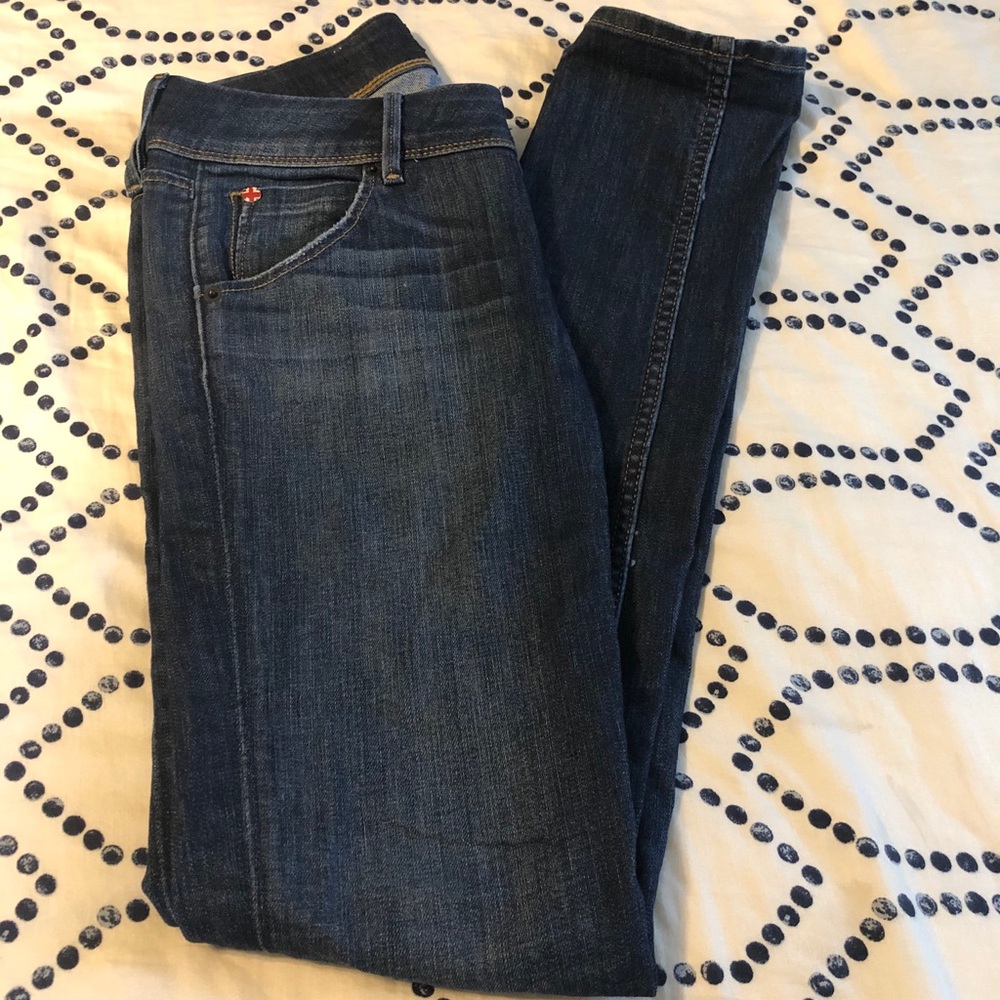Hudson Collin Flap Skinny Jeans, size 28